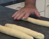 Foto del paso 8 de la receta: Trenza de Brioche rellena de nata
