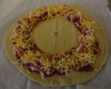 Foto del paso 4 de la receta: Flor de pizza