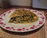 Foto del paso 13 de la receta: Tortilla de habas con mote y verduras