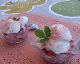 Foto del paso 4 de la receta: Postre de fresas, bizcochos de Reims y helado