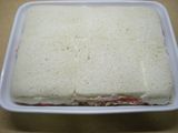 Pastel con pan de molde