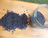 Foto del paso 1 de la receta: Lentejas caviar con guisantes