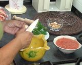 Foto del paso 4 de la receta: Langostinos con salsa al estilo Costa Brava