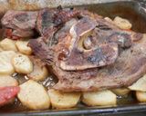 Foto del paso 5 de la receta: Aguja de ternera al horno con patatas panaderas