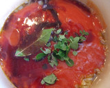 Foto del paso 3 de la receta: Macarrones con salsa de tomate casera con hongos secos y pimiento asado