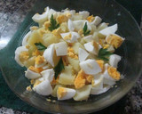 Foto del paso 5 de la receta: Ensalada sencilla de patata y huevo
