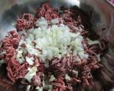 Foto del paso 1 de la receta: Albóndiga al horno con planchitas de panceta