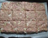 Foto del paso 3 de la receta: Albóndiga al horno con planchitas de panceta
