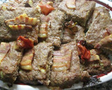 Foto del paso 6 de la receta: Albóndiga al horno con planchitas de panceta