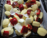 Foto del paso 2 de la receta: Patatas con cebolleta al horno