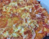 Foto del paso 4 de la receta Pizza de hojaldre con pavo y queso