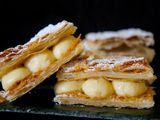 Milhojas de crema