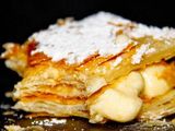 Milhojas de crema