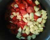 Foto del paso 2 de la receta: Salmorejo con huevo y jamón 