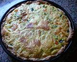 Foto del paso 8 de la receta: Tarta de pollo y zapallitos de tronco
