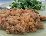 Foto del paso 12 de la receta: Arroz integral con atún y gambitas