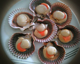 Foto del paso 1 de la receta: Zamburiñas y langostinos en salsa de vieiras