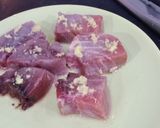 Foto del paso 1 de la receta: Atún tataki con jengibre y wasabi fresco