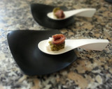 Foto del paso 3 de la receta: Delicia de queso , pesto y anchoita