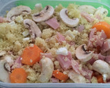 Foto del paso 5 de la receta: Ensalada de couscous con champiñones 
