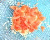 Foto del paso 2 de la receta: Ensalada de repollo con salsa y pimienta rosa