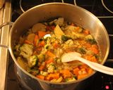 Foto del paso 2 de la receta Sopa de verduras trituradas y queso