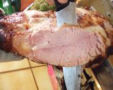 Foto del paso 3 de la receta: Pierna de cerdo asada con salsa de manzana a la mostaza