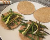 Foto del paso 5 de la receta: Sándwich de espárragos verdes y pavo