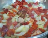 Foto del paso 3 de la receta: Macarrones picantes con atún, receta dos por una