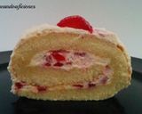 Foto del paso 16 de la receta: Brazo de gitano con mascarpone, nata y fresas