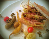 Foto del paso 3 de la receta: Sandwich de melva con anchoas y aceitunas