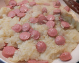 Foto del paso 5 de la receta: Tortilla de patatas con salchichas de pollo