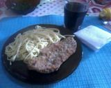 Foto del paso 9 de la receta: Milanesas de carne con fideos