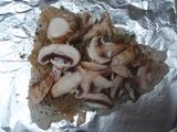 Pescado al mojo con epazote