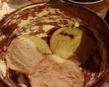 A picture of step 2 of Mexican Capirotada.