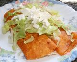 A picture of step 4 of Three-Style Enchiladas.