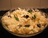 Foto del paso 4 de la receta: Ensalada de papa, huevo, apio y aceitunas
