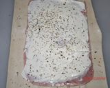 Foto del paso 1 de la receta: Rollitos de queso, jamón y espinacas