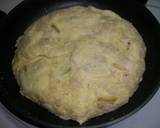 Foto del paso 3 de la receta Tortilla de coliflor con ajos tiernos