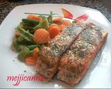 Foto del paso 2 de la receta: Salmón al horno con eneldo Maggitta