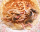 Foto del paso 4 de la receta: Omelette de champiñones y cebolla