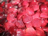 Mermelada de ciruelas rojas