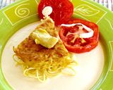 Foto del paso 4 de la receta: Tortilla de espaguetti con huevo queso parmesano y corazones de alcachofa