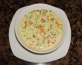 Foto del paso 4 de la receta: Crema de calabacín, langostinos y albahaca