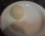 Foto del paso 4 de la receta: Salchichas, huevo y flan de arroz