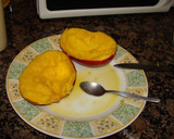 Foto del paso 1 de la receta: Barca de helado de mango y sorbete de piña 