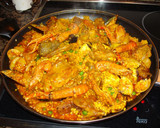 Foto del paso 5 de la receta: Paella mar y montaña Carme