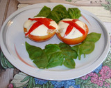 Foto del paso 4 de la receta: Tomates rellenos de gambas al ajillo