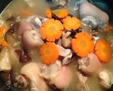 Hình bước làm 5 của món Thịt đông 3 bông hoa