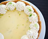 Hình bước làm 9 của món Key lime pie - Bánh chanh giấy